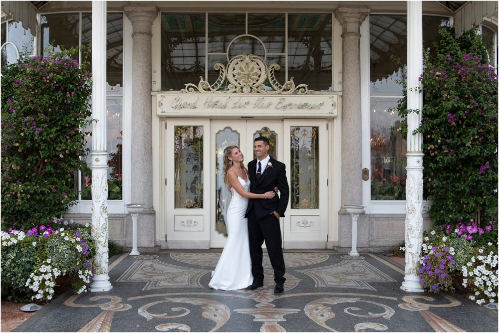 First look fra sposa e sposo al Grand Hotel Des Iles Borromees, Stresa Lago Maggiore
